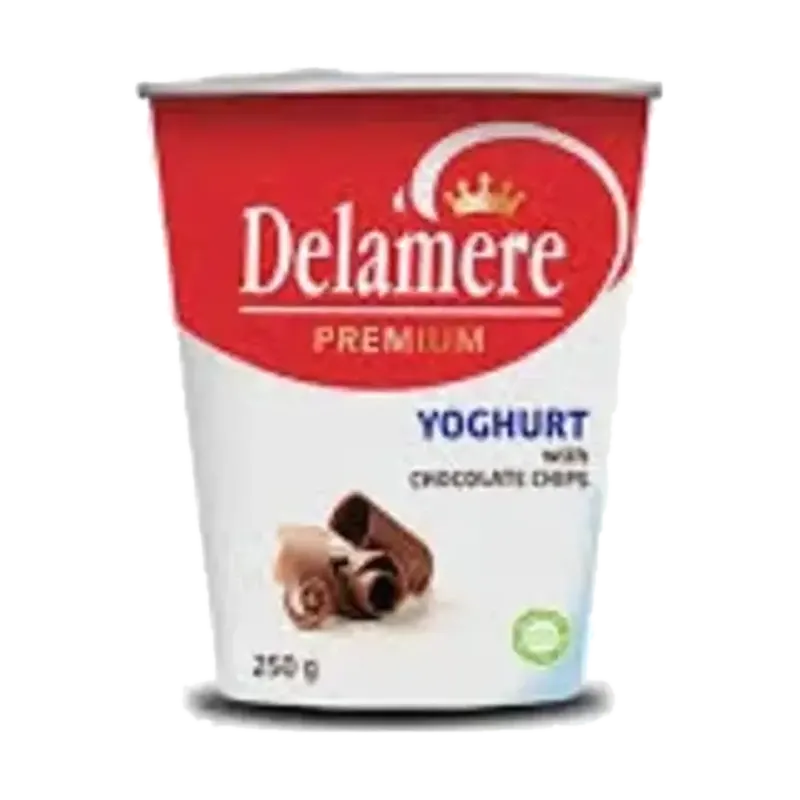 Premium Choco Chips Yoghurt, 250 ml cup